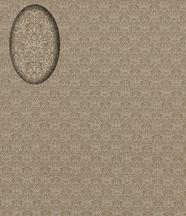 Ύφασμα Ζακάρ 'Sivas' με Μπαρόκ Σχέδιο διαθέσιμο σε 4 Αποχρώσεις